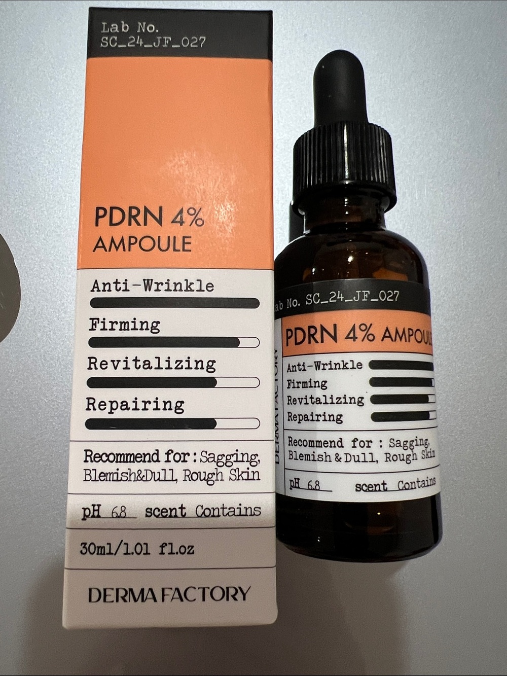 PDRN 4% Ampoule - Orange Firming & Revitalizing Serum